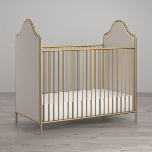 Little Seeds Piper 2in1 Convertible Upholstered Crib & Reviews Wayfair